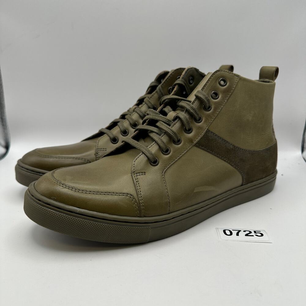 STACY ADAMS MEN'S 9 WINCHELL MOC TOE CHUKKA CASUAL GREEN BROWN